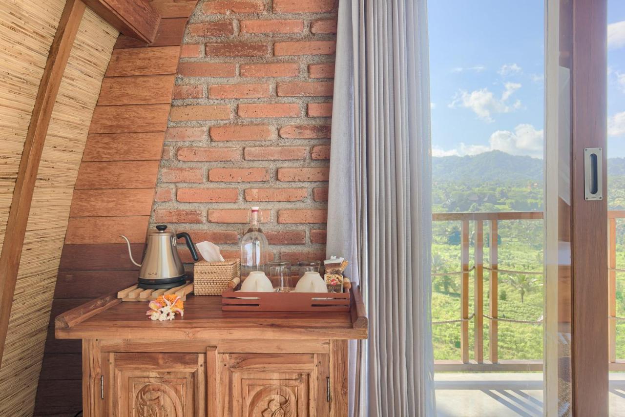 Romantic Barn With Mt. Agung Views Sidemen  Ngoại thất bức ảnh